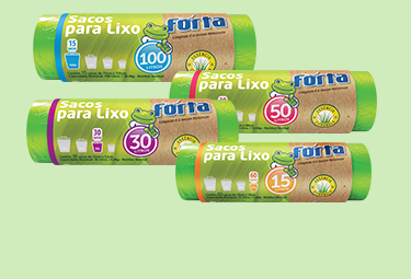 Sacos para Lixo com Aroma de Citronela