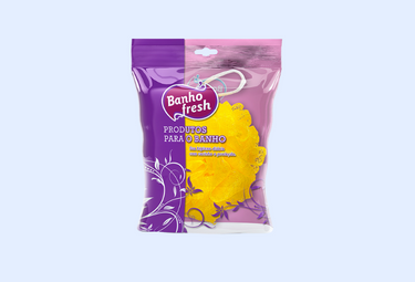 Esponja Pompom Banho Fresh