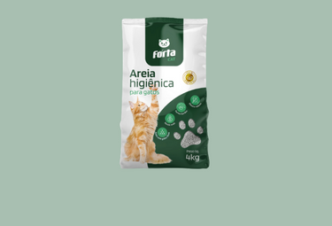 Areia Higiênica Para Gatos Neutra Forta Cat