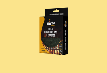 Fibra Limpa Grelhas e Espetos Forta Grill