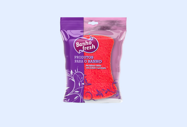 Esponja Anatômica Banho Fresh