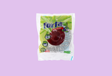 Esfregão de Aço Com Suporte Forta 
